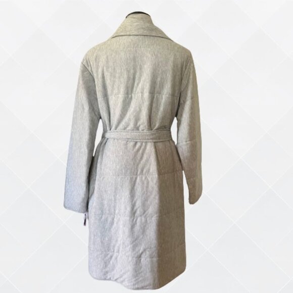 NWT Auden Quilted Robe – Heather Grey, Size M/L - WSW-100027 - Picture 3 of 3
